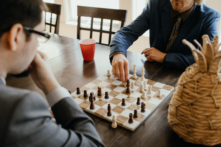 Chess Players during Gameplay at a Local Tournament Editorial Photography -  Image of couple, chessmen: 112934872